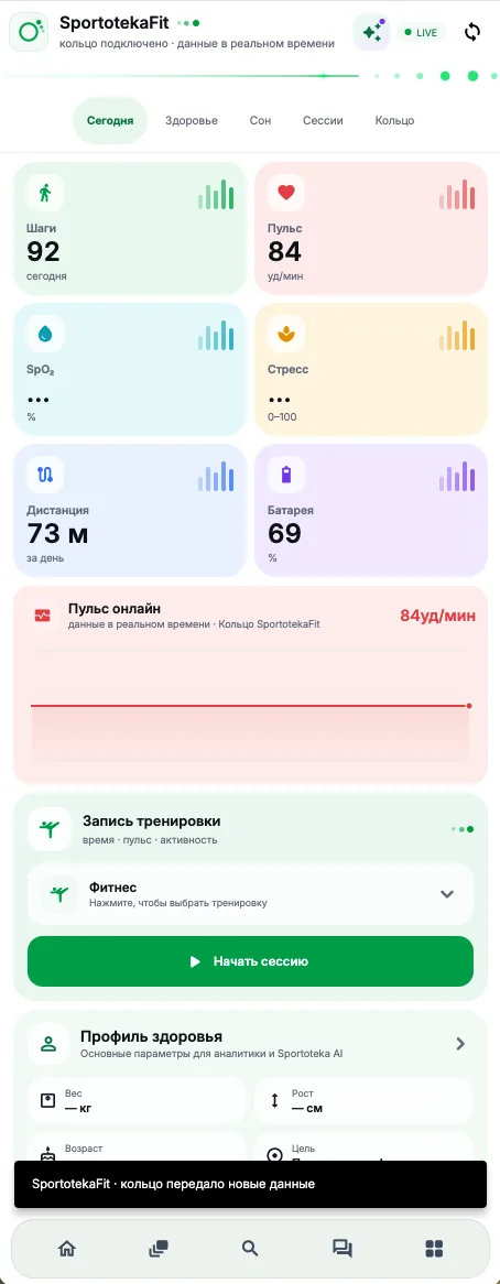 SportotekaFit и SportotekaAI